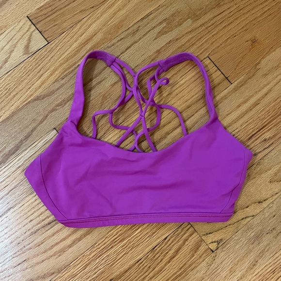 lululemon athletica Other - Lululemon Purple Sports Bra Size 4